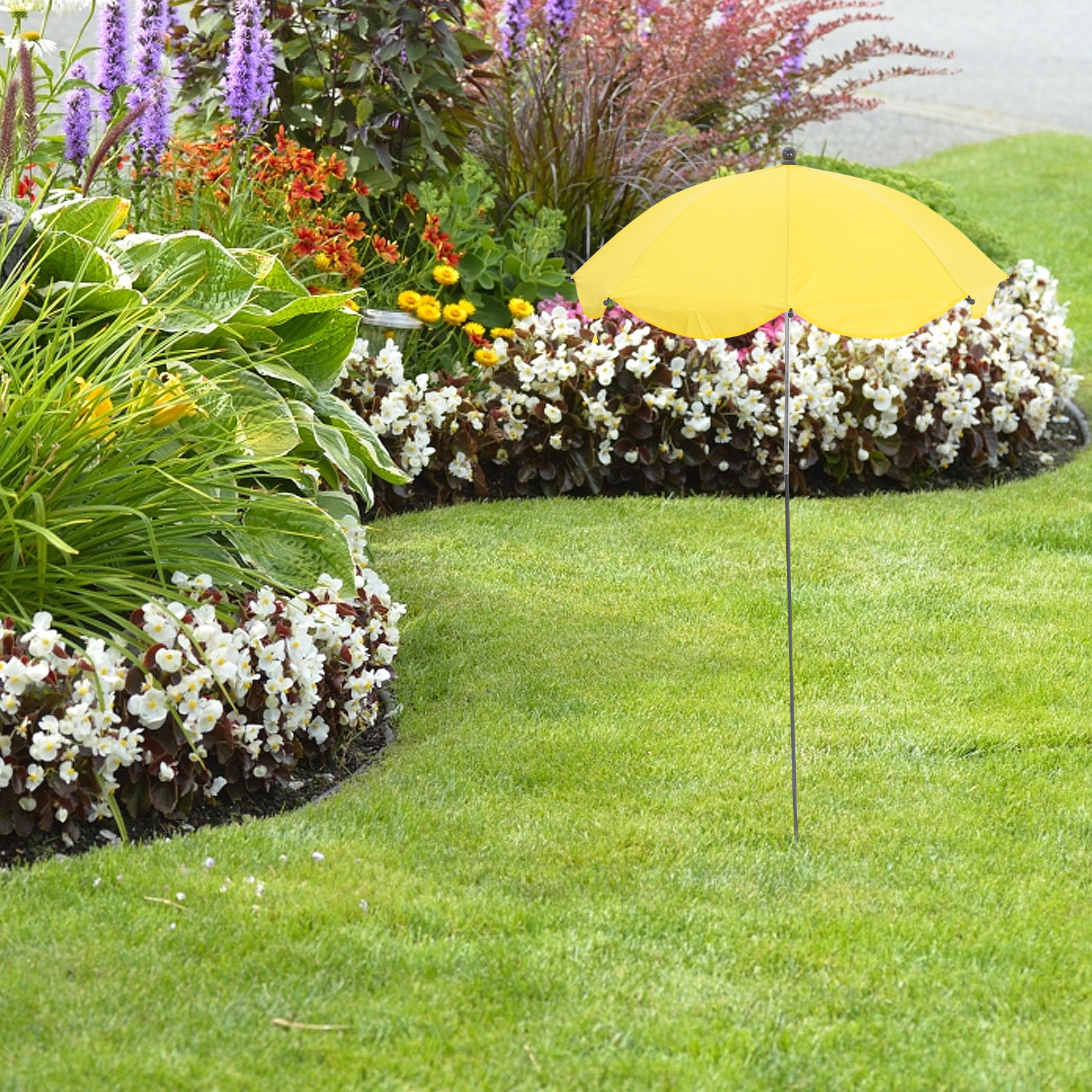 Outdoor Plant Shade Umbrella A - đánh giá và giá Bonsai Garden Set Up