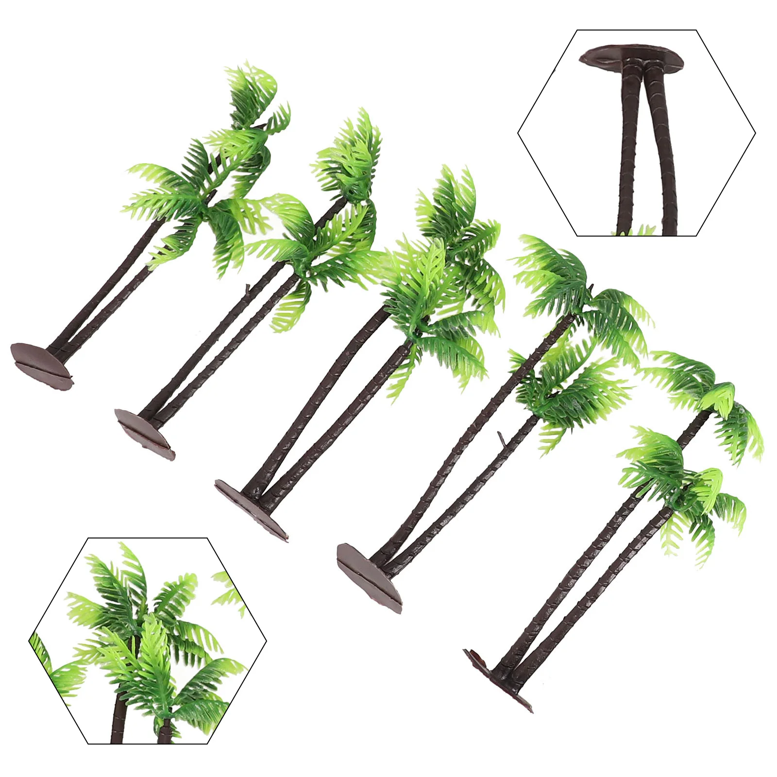 Plastic Coconut Palm Tree For  - đánh giá và giá Bonsai Garden Set Up