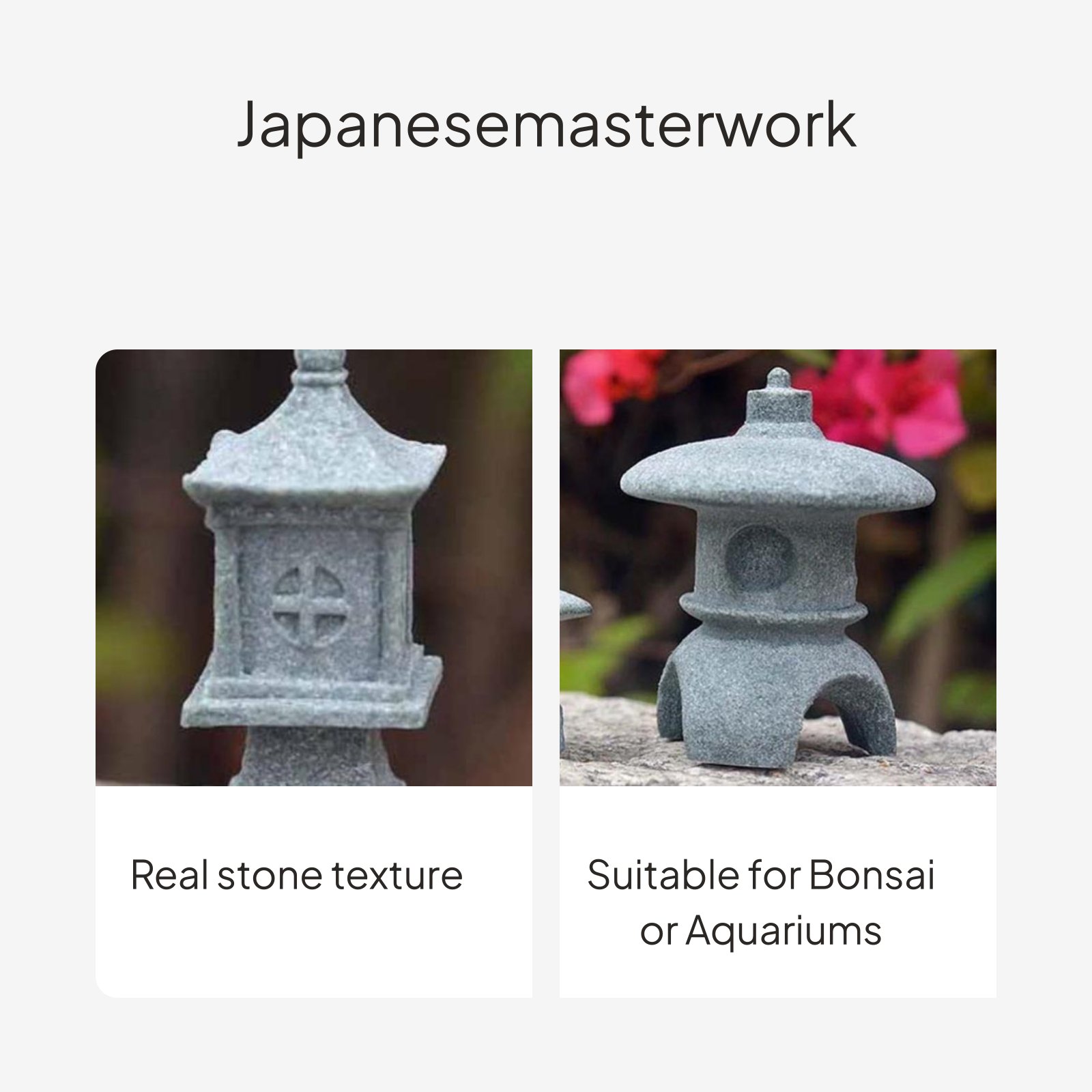 Japanese Sandstone Lantern Gar - đánh giá và giá Japan Bonsai Garden