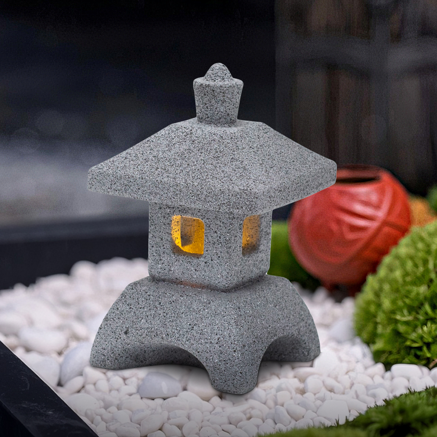 Japanese Lantern Pagoda Statue - đánh giá và giá Japan Bonsai Garden