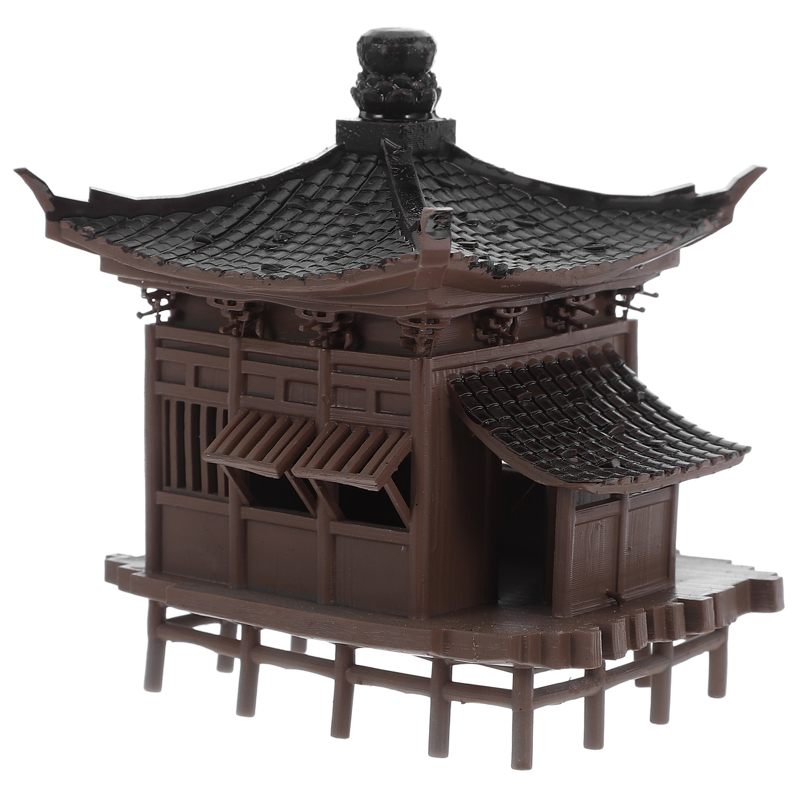 Micro Asian Pavilion Ornament  - đánh giá và giá Bonsai Garden Set Up