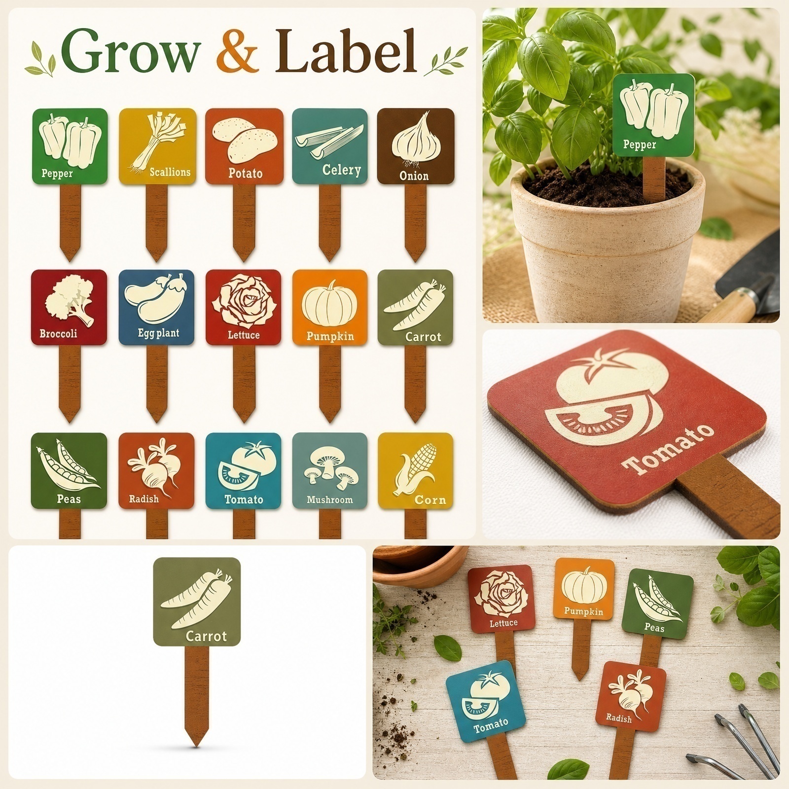 15PCS Wooden Vegetable Garden  - đánh giá và giá Bonsai Garden Ticket
