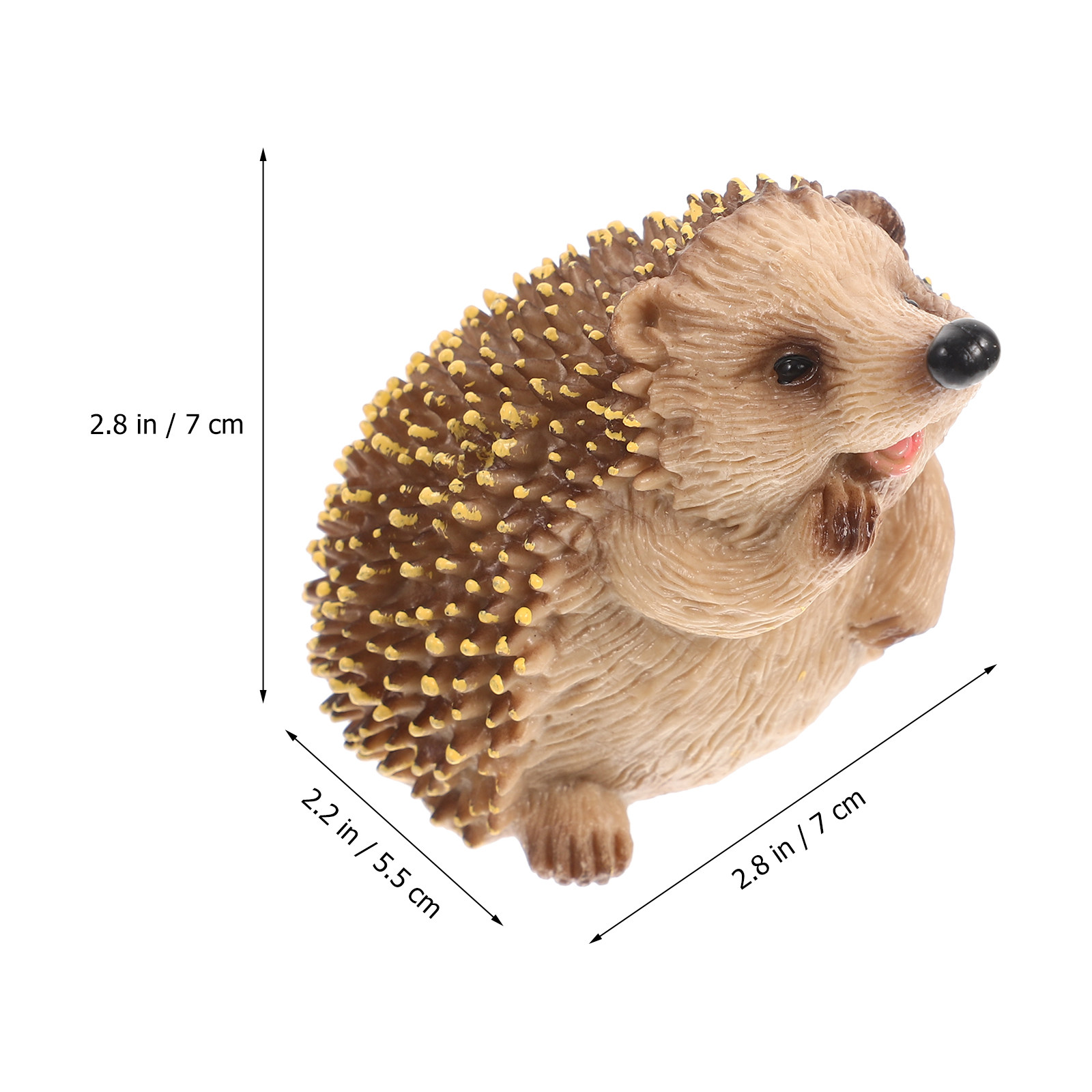 Premium Plastic Hedgehog Sculp - đánh giá và giá Bonsai Garden Set Up